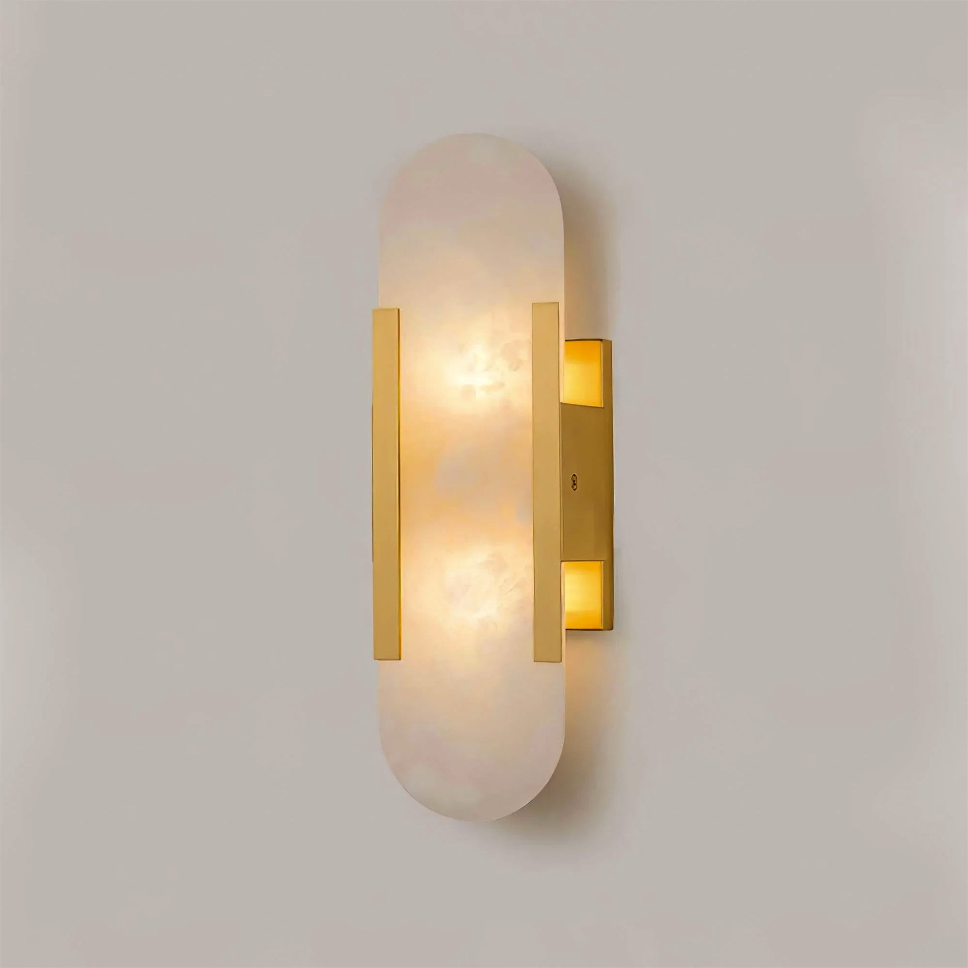 Melange Verlengde Alabaster Wandlamp