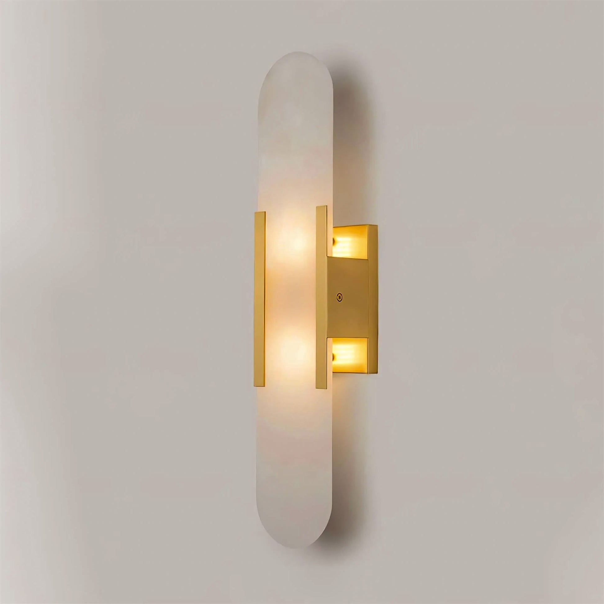 Melange Verlengde Alabaster Wandlamp