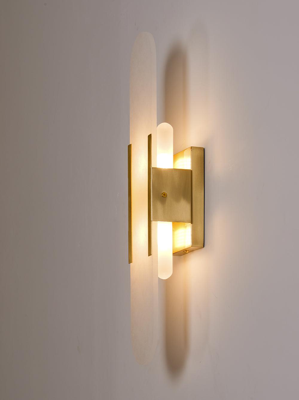 Melange Verlengde Alabaster Wandlamp