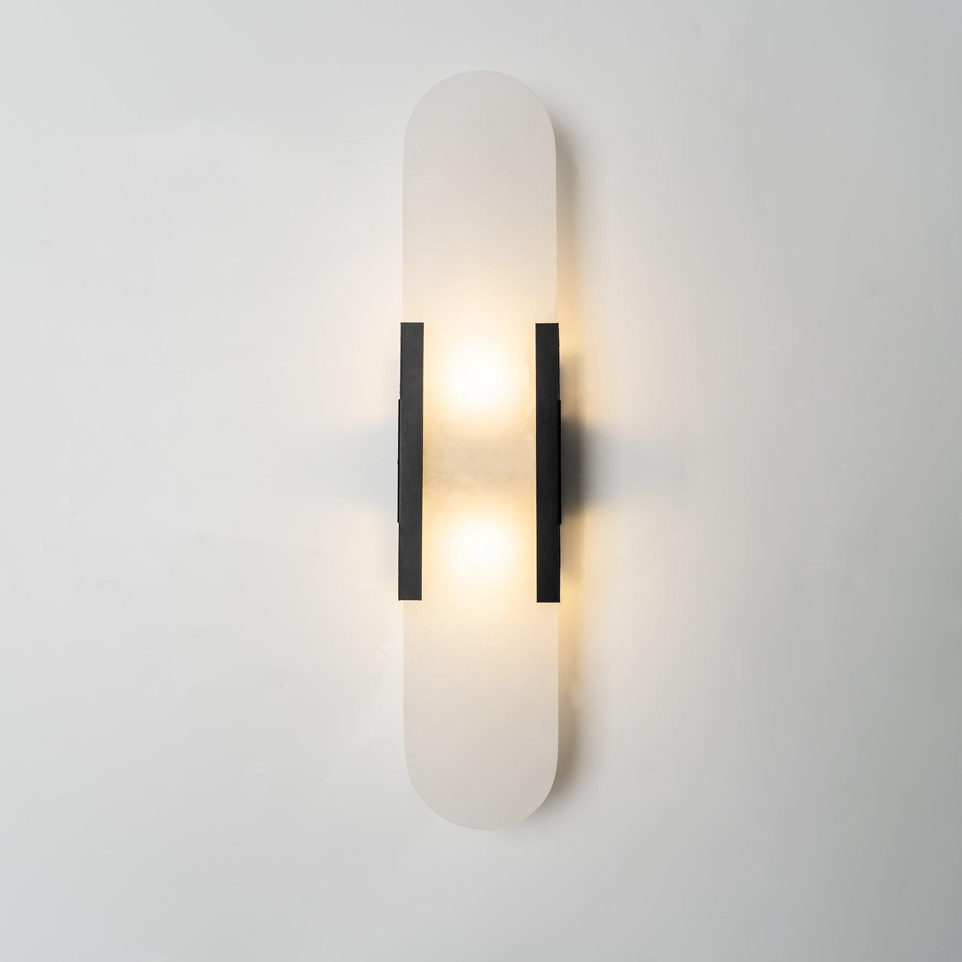 Melange Verlengde Alabaster Wandlamp