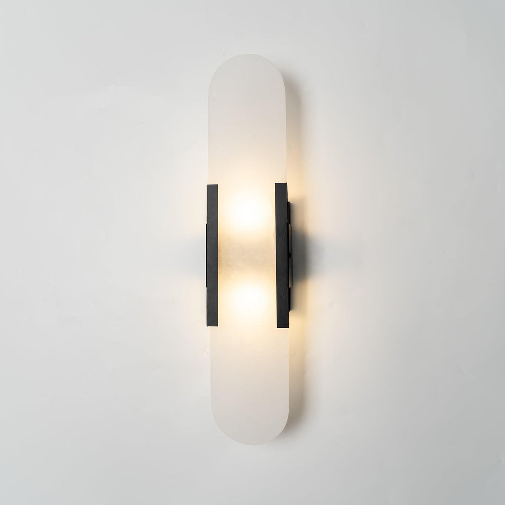 Melange Verlengde Alabaster Wandlamp