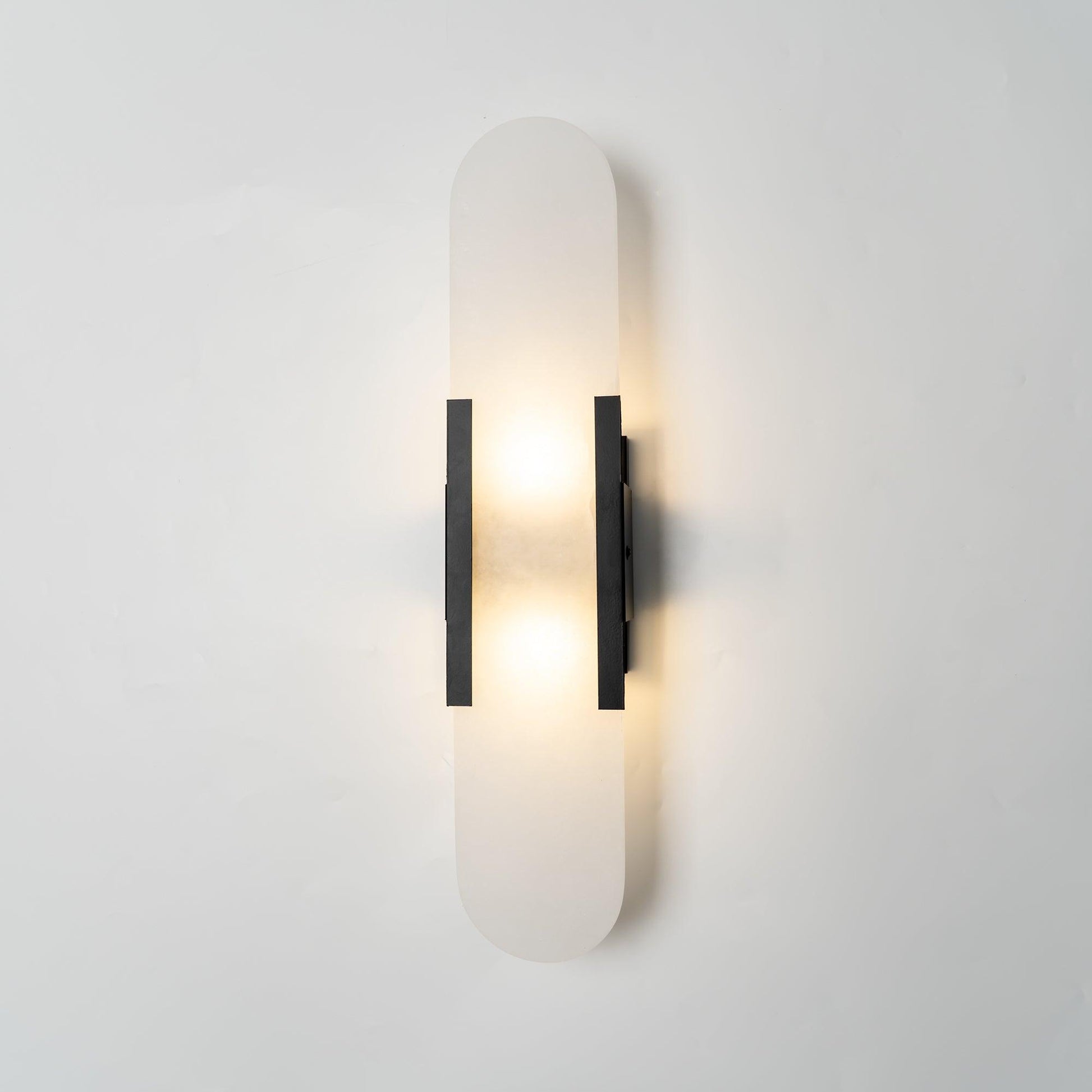 Melange Verlengde Alabaster Wandlamp