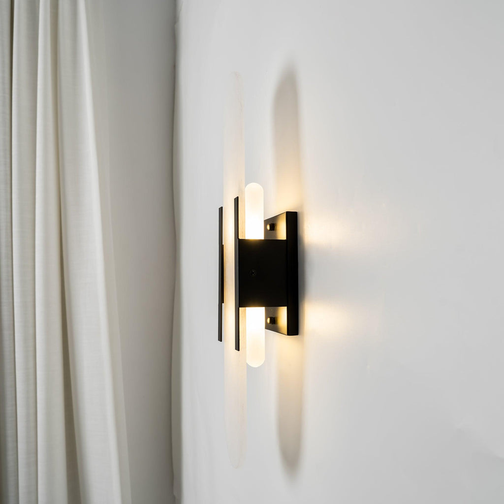 Melange Verlengde Alabaster Wandlamp