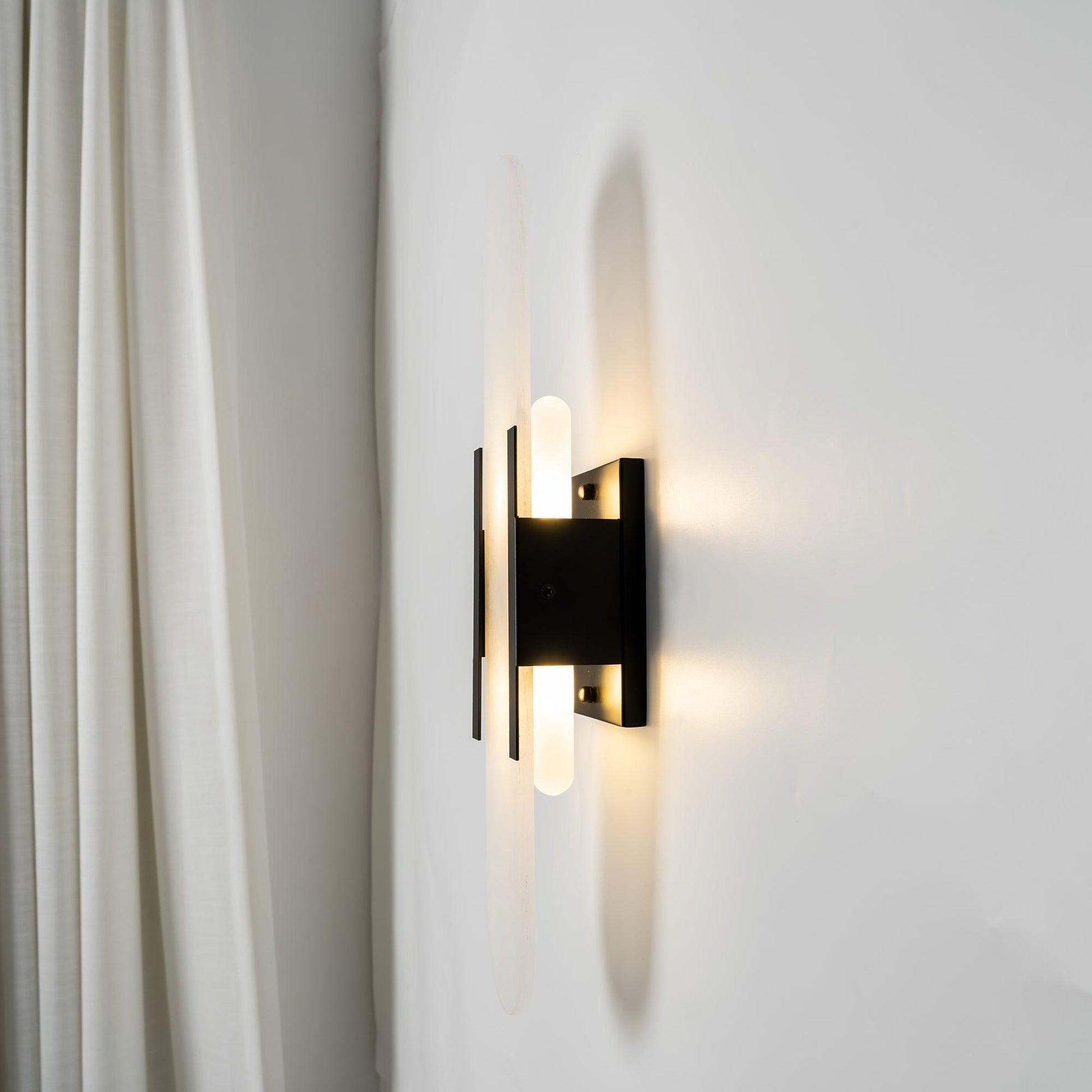 Melange Verlengde Alabaster Wandlamp