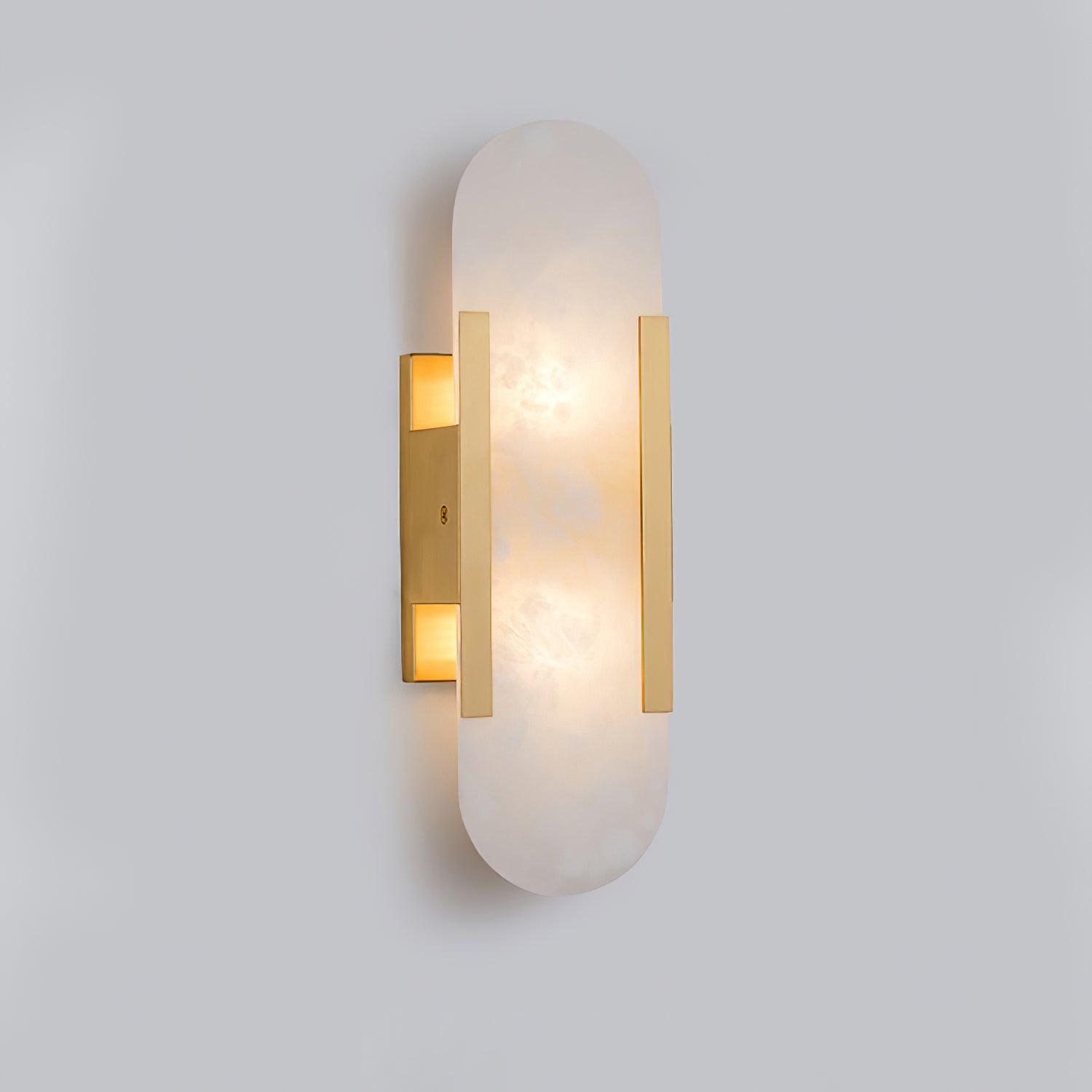 Melange Verlengde Alabaster Wandlamp