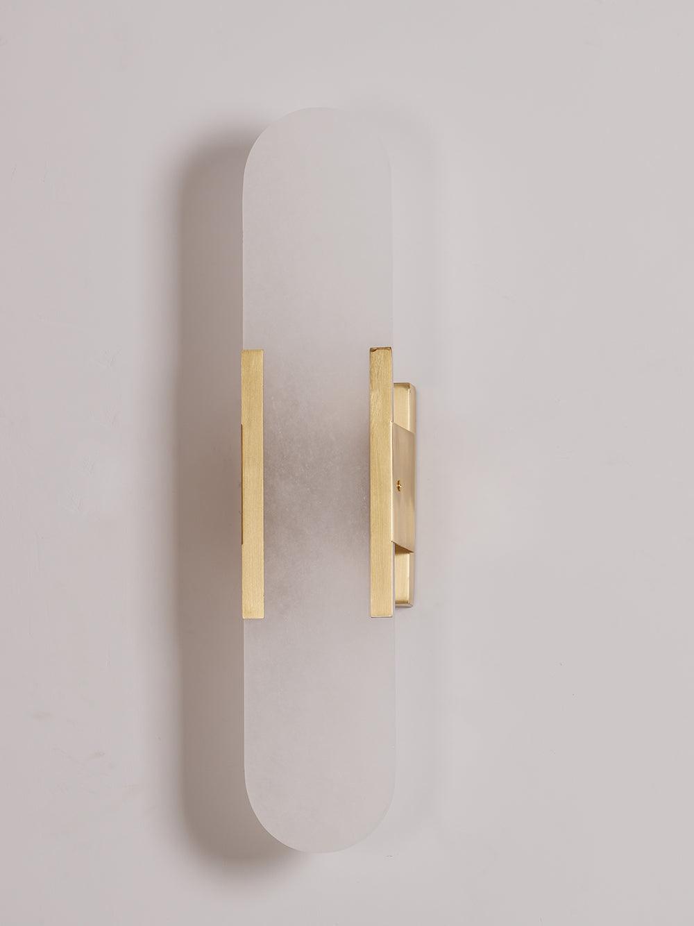 Melange Verlengde Alabaster Wandlamp