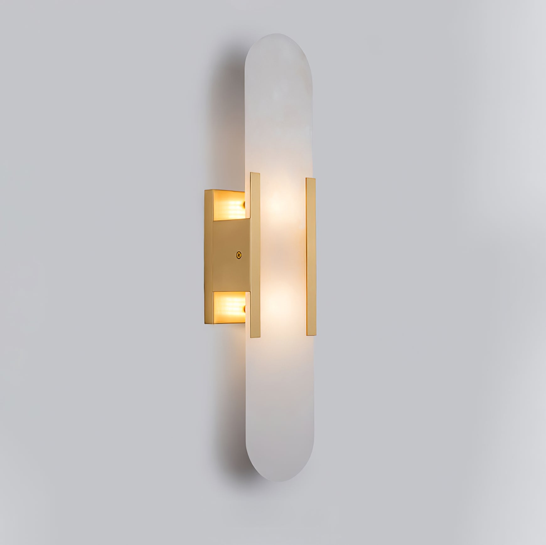 Melange Verlengde Alabaster Wandlamp