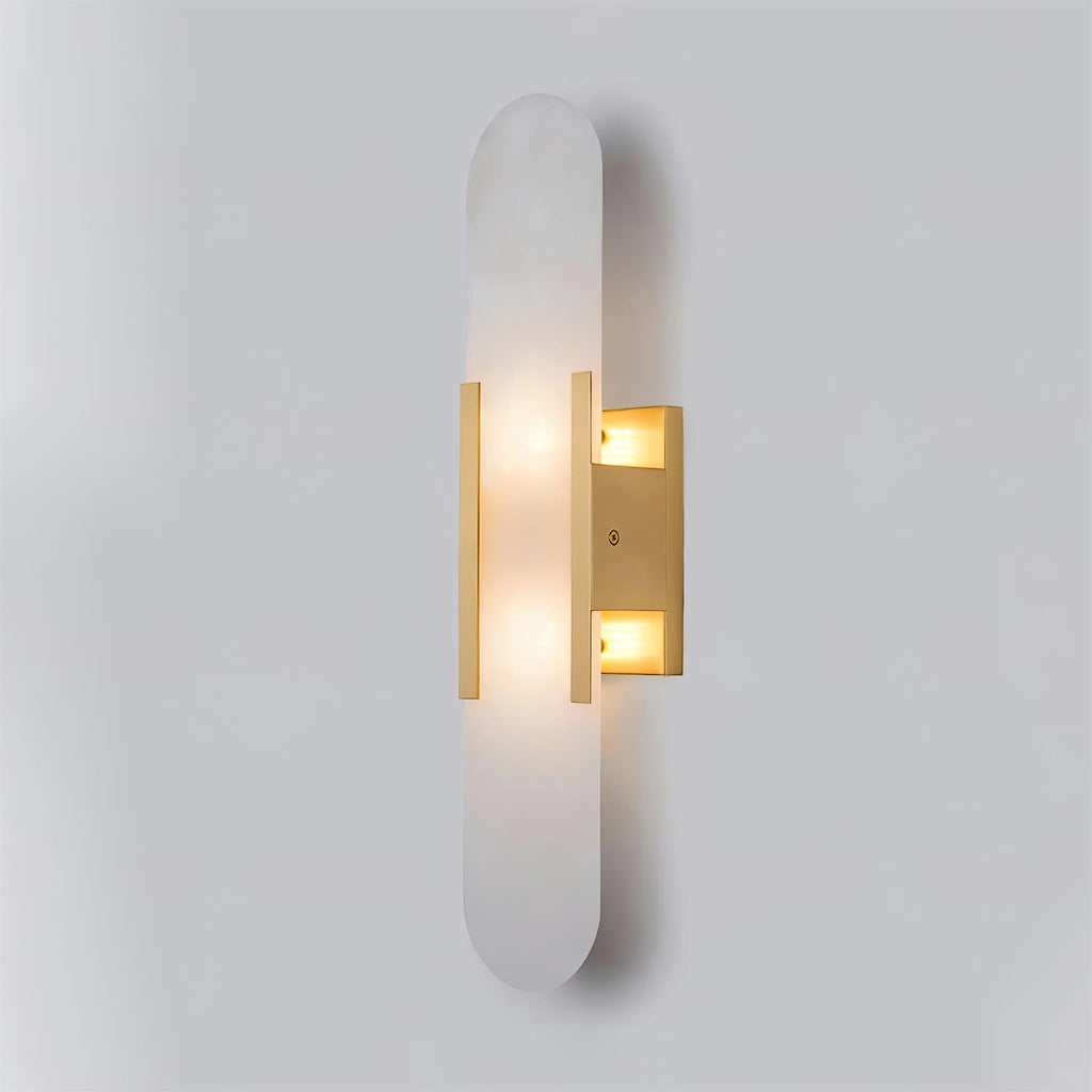 Melange Verlengde Alabaster Wandlamp