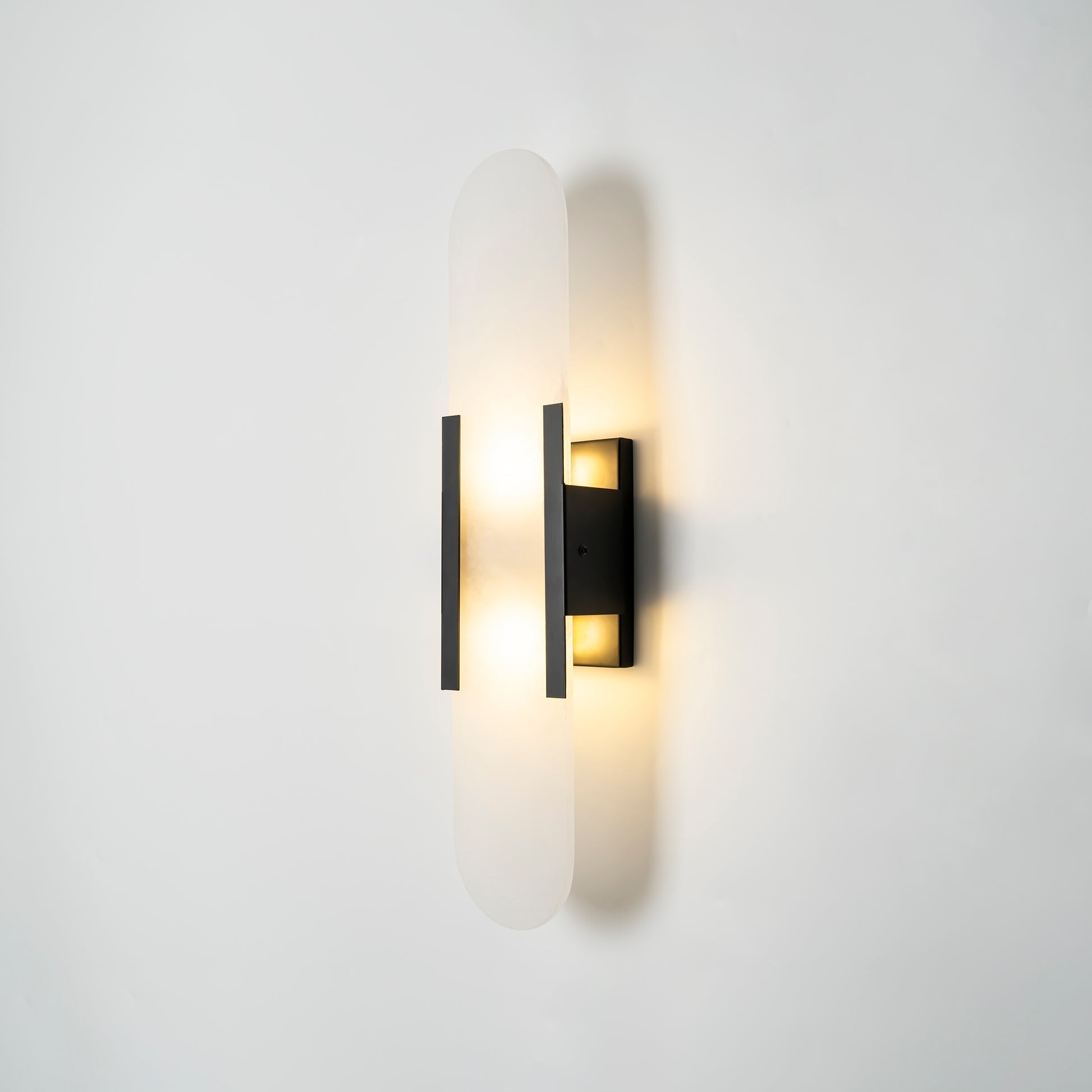 Melange Verlengde Alabaster Wandlamp