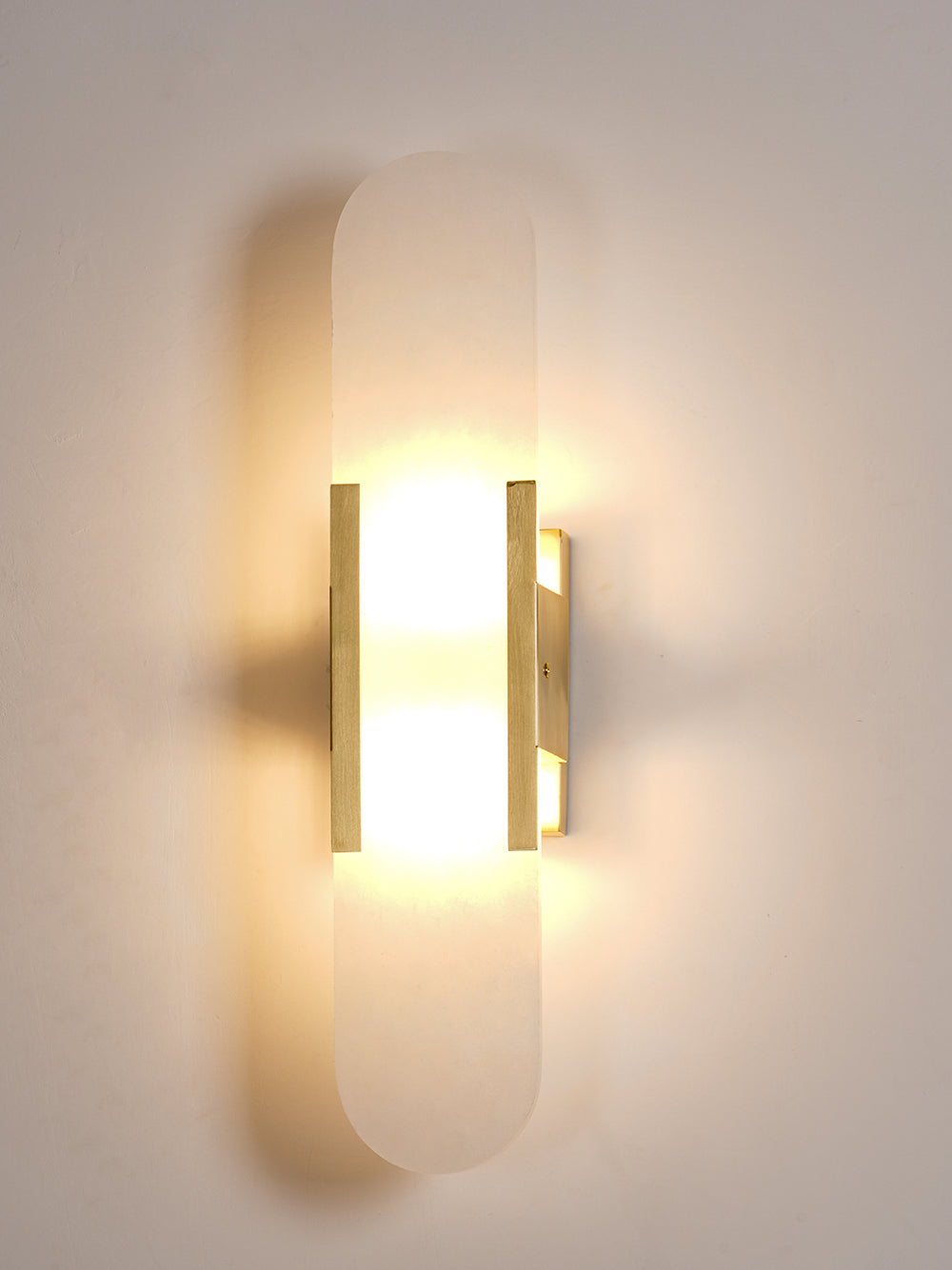 Melange Verlengde Alabaster Wandlamp
