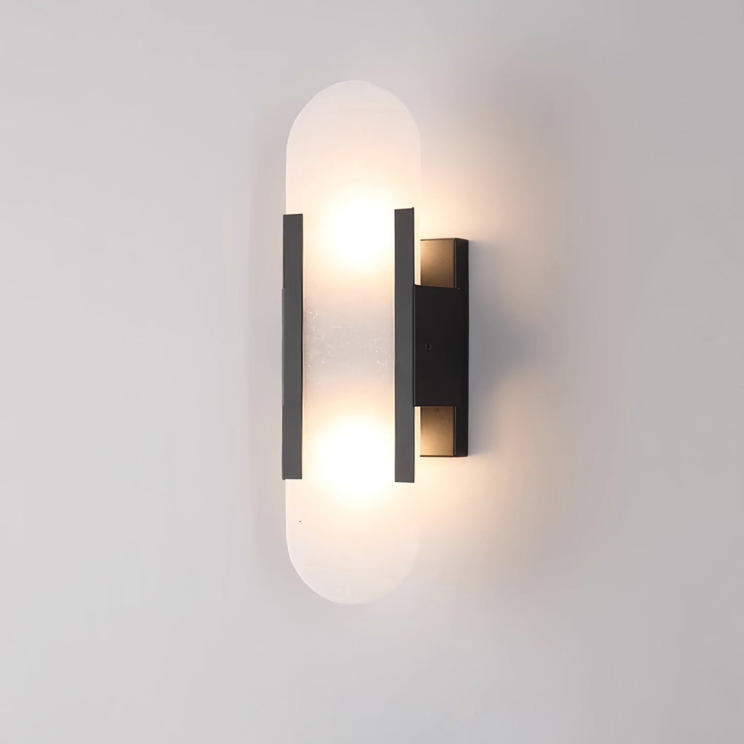 Melange Verlengde Alabaster Wandlamp