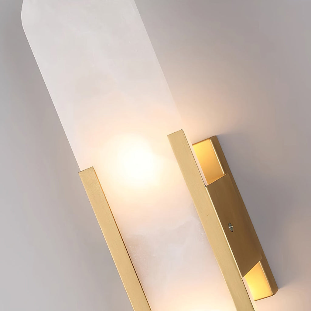 Melange Verlengde Alabaster Wandlamp