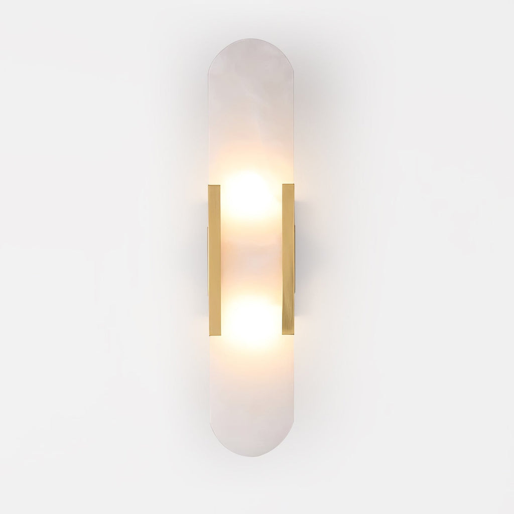 Melange Verlengde Alabaster Wandlamp