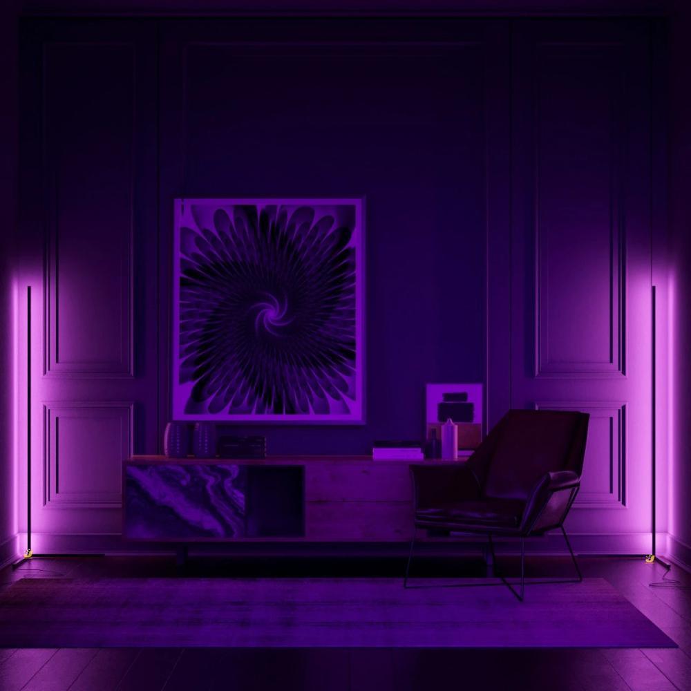 Minimalistische LED-vloerlamp