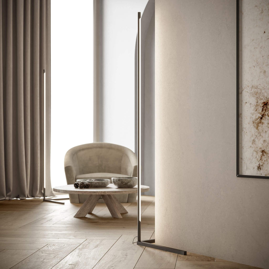 Minimalistische LED-vloerlamp