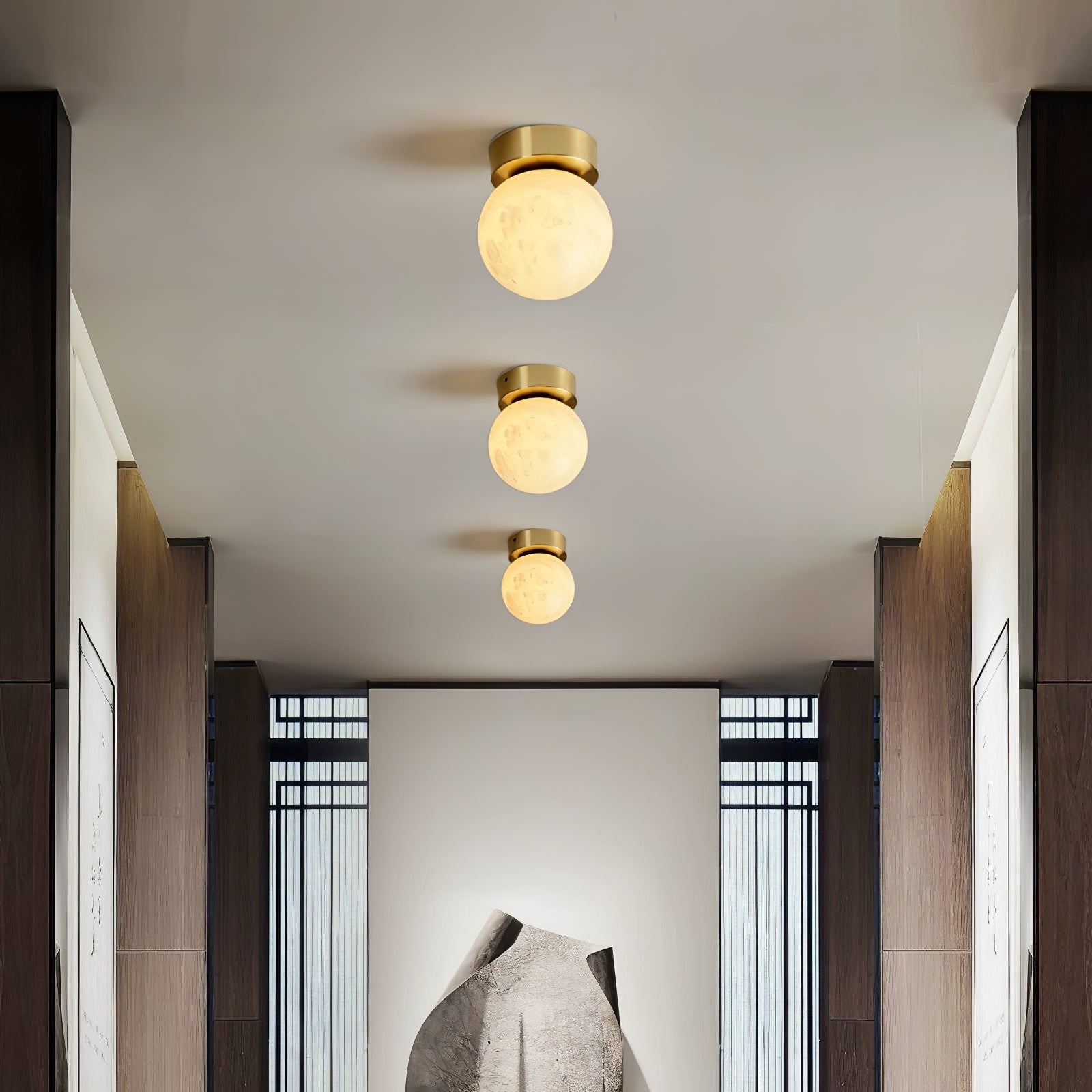 Maan-Alabaster-Plafondlamp