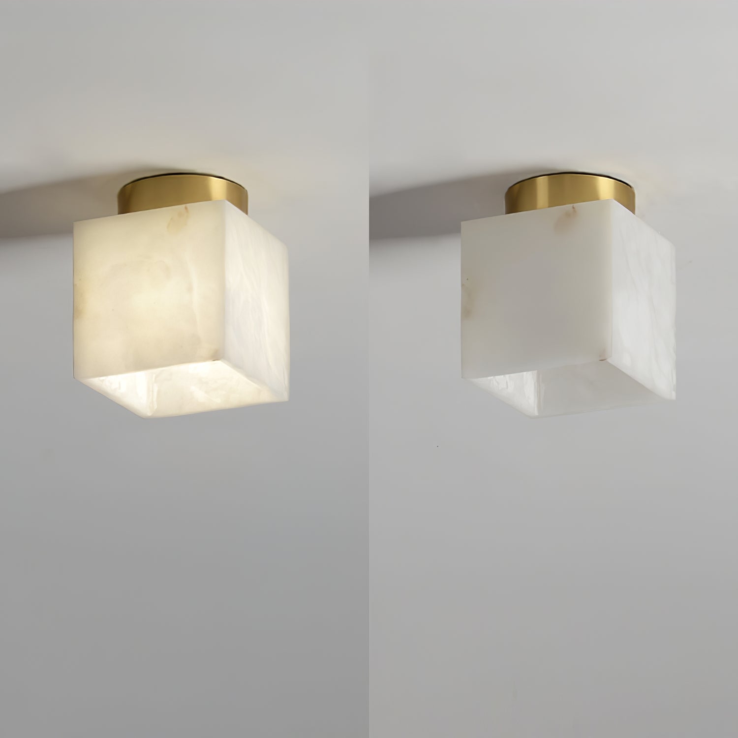 Maan-Alabaster-Plafondlamp