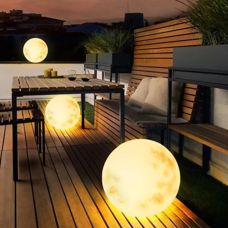 Moonlamp | Tuinlamp in de Vorm van een Maan