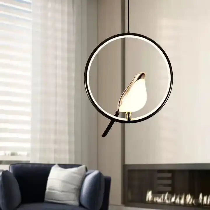 Mrbird - Luxe Hanglamp Met Gouden Vogel