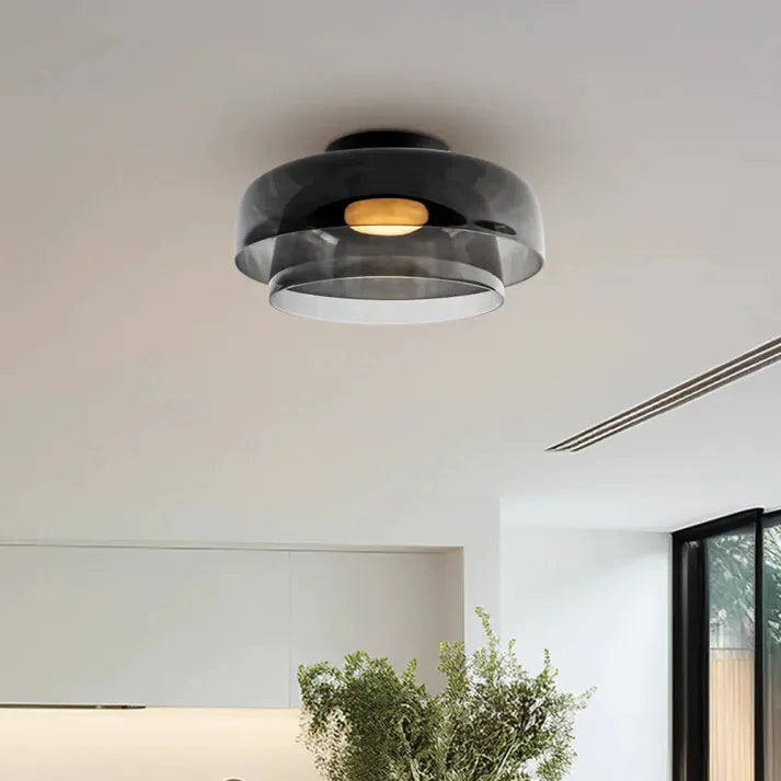 Noordse Designer Creatieve Persoonlijkheid Middeleeuwse Glas Plafondlamp