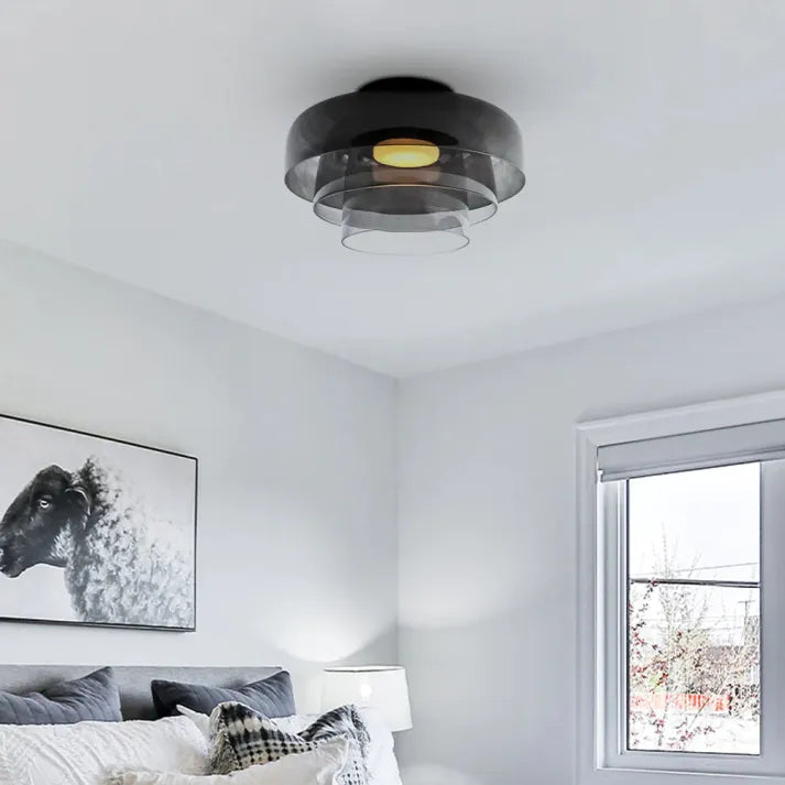 Noordse Designer Creatieve Persoonlijkheid Middeleeuwse Glas Plafondlamp