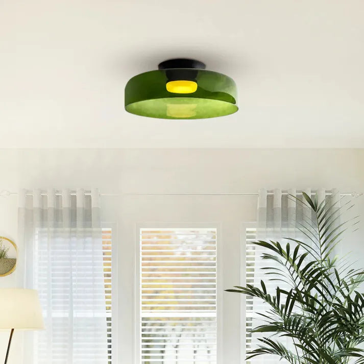 Noordse Designer Creatieve Persoonlijkheid Middeleeuwse Glas Plafondlamp