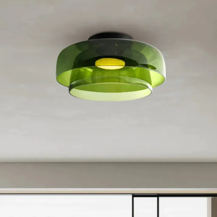 Noordse Designer Creatieve Persoonlijkheid Middeleeuwse Glas Plafondlamp