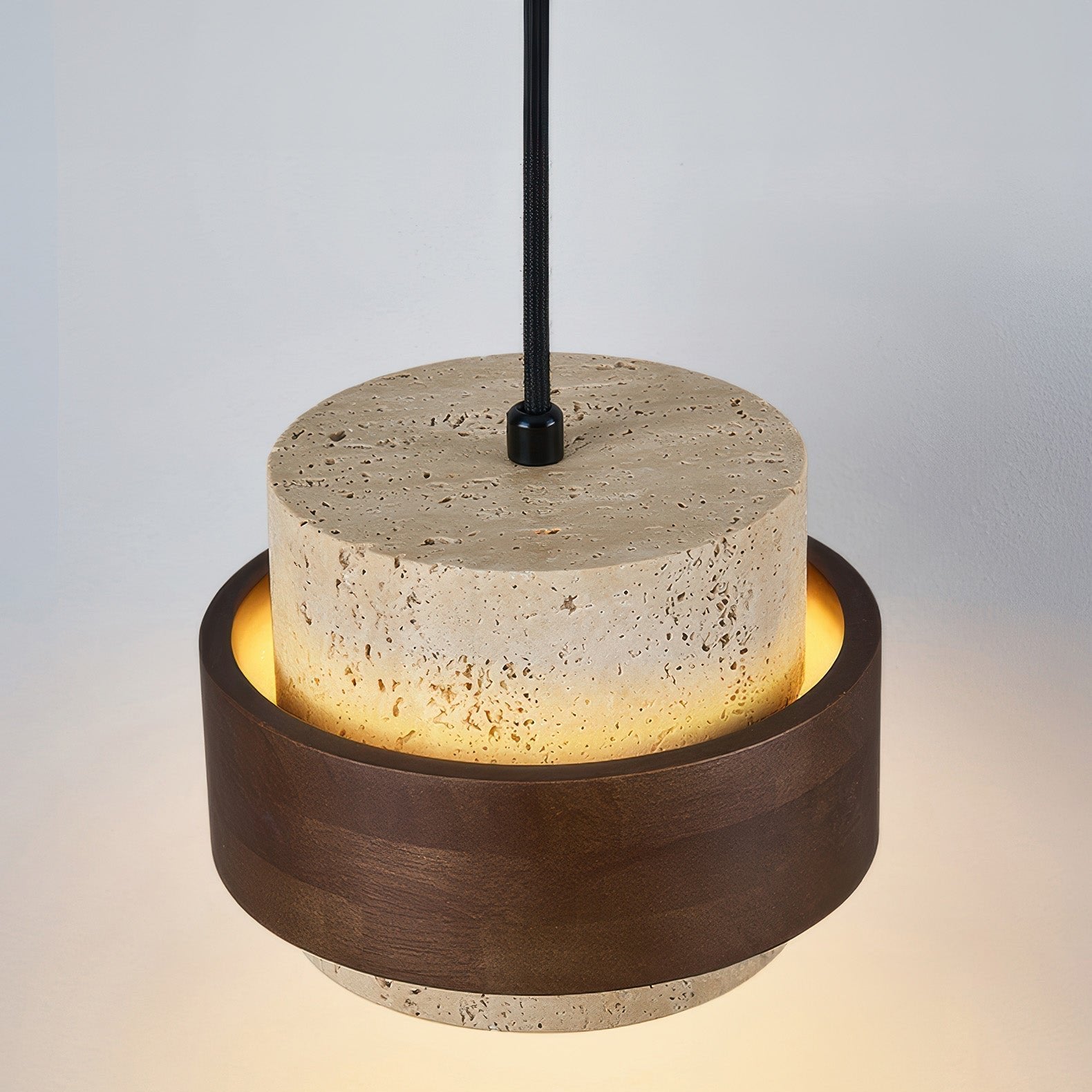 Opstijgende Retro Steen Wabi-Sabi Hanglamp