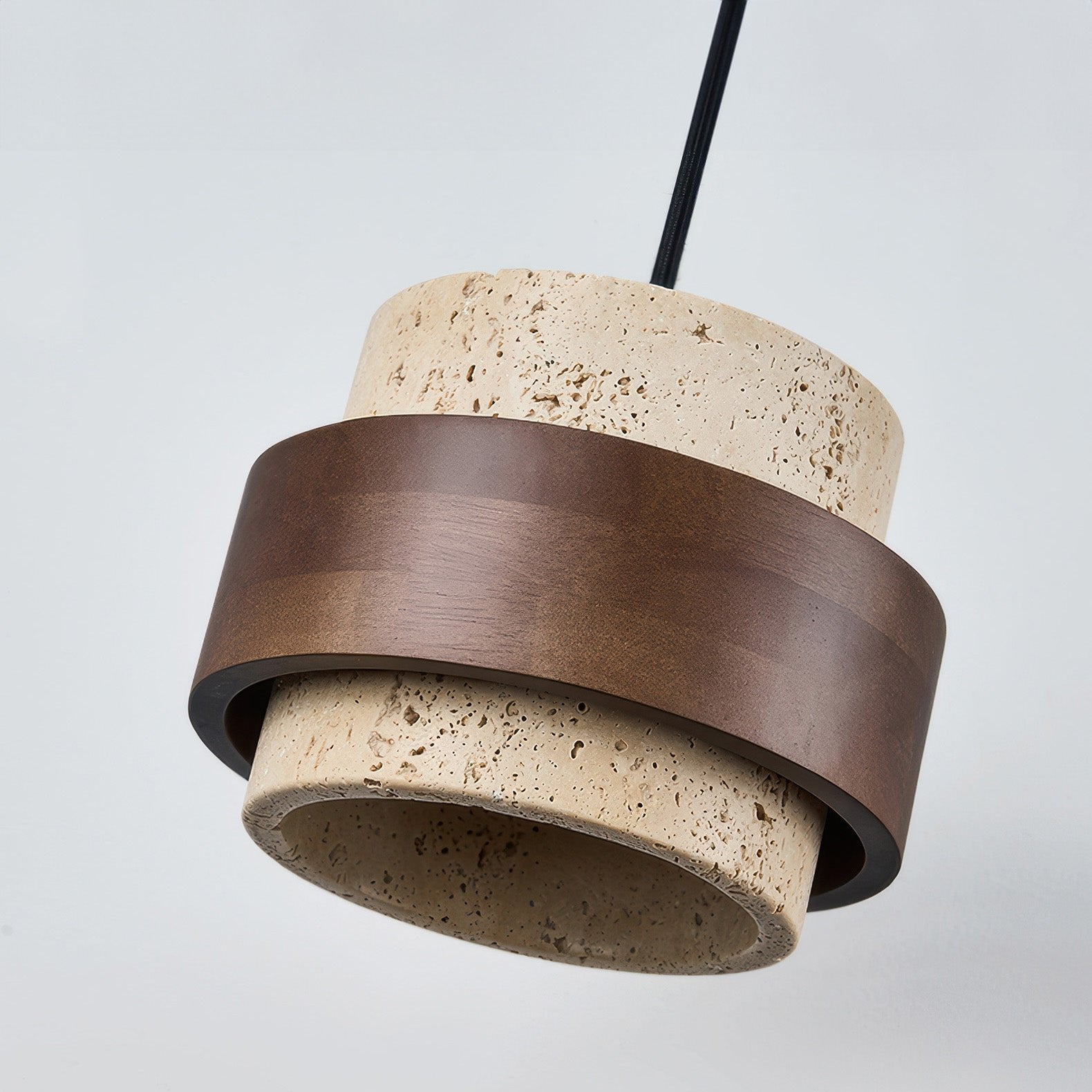 Opstijgende Retro Steen Wabi-Sabi Hanglamp