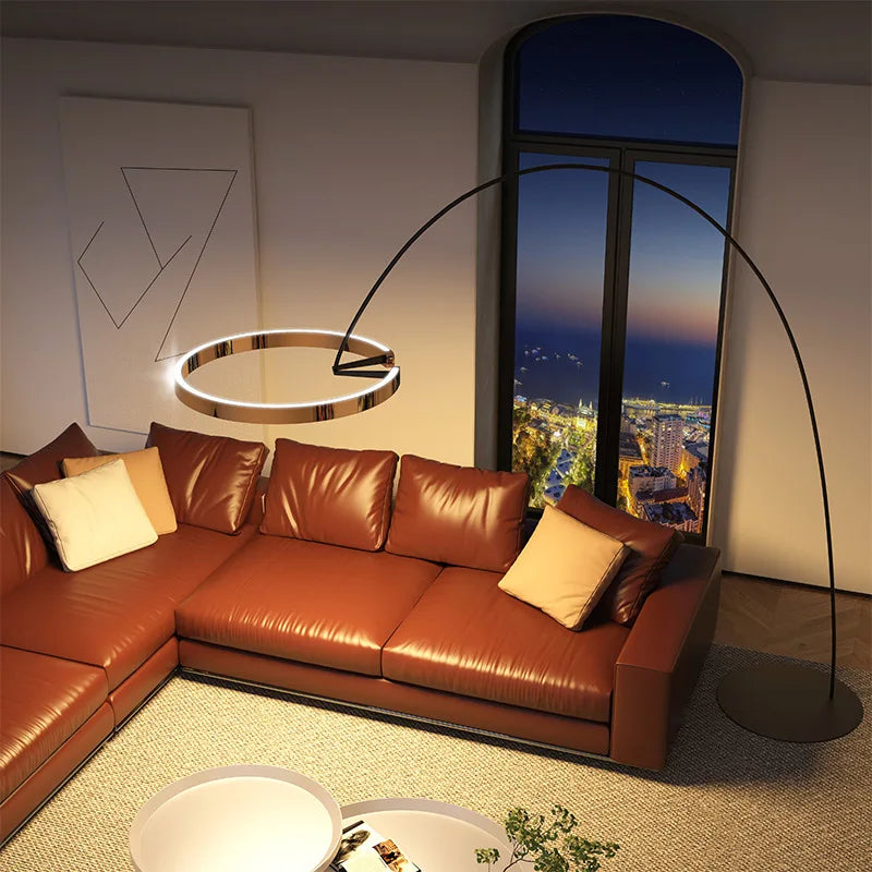 Nordic LED Designer Vissen Vloerlamp