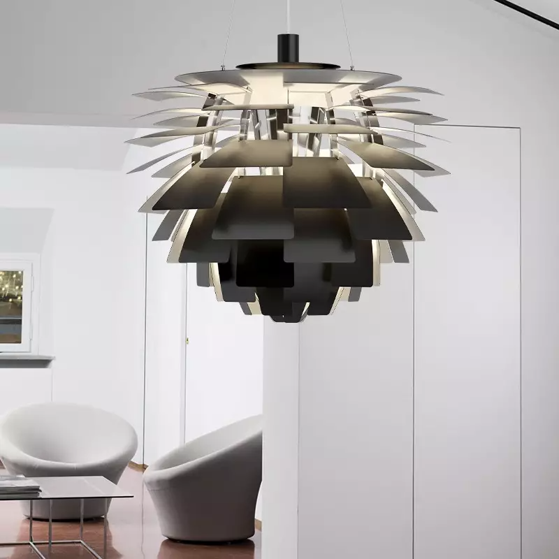 Moderne Artisjok Hanglamp van Metaal