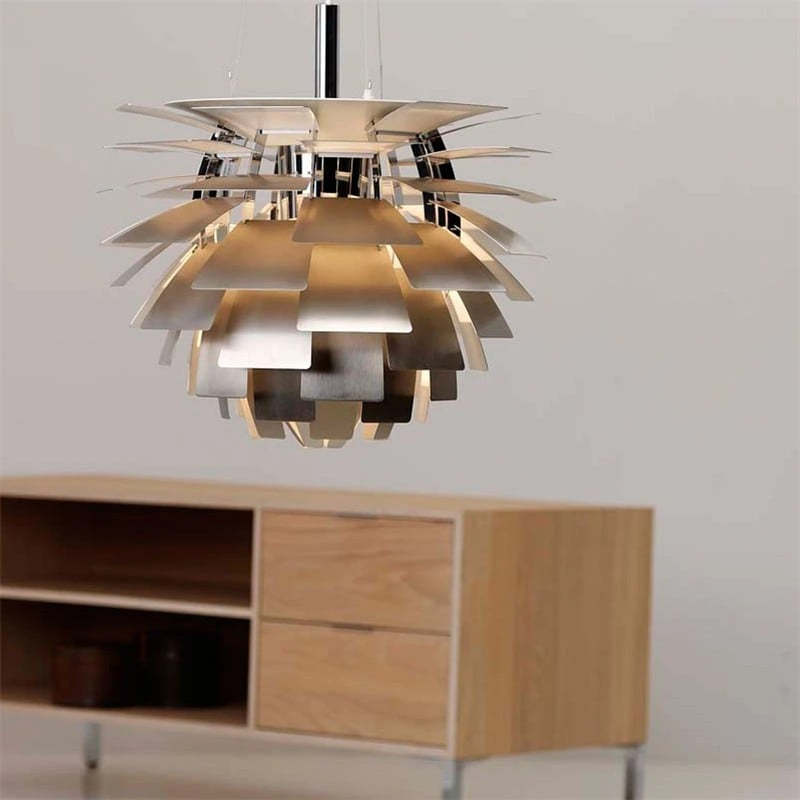 Moderne Artisjok Hanglamp van Metaal
