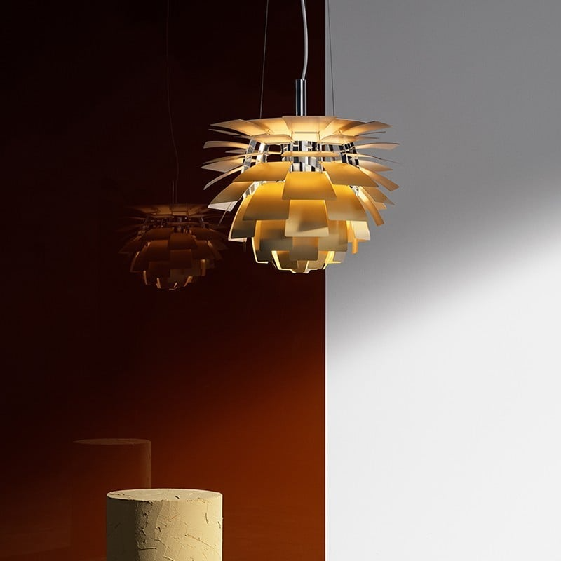 Moderne Artisjok Hanglamp van Metaal