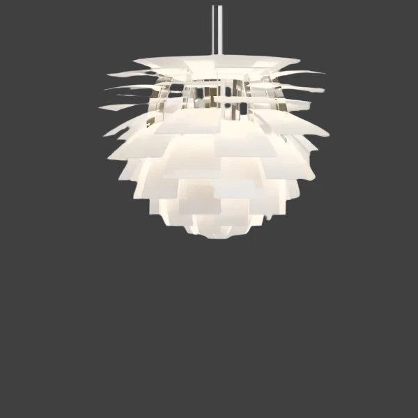 Moderne Artisjok Hanglamp van Metaal
