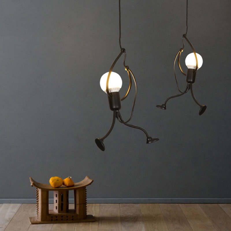 Retro Iron Man Hanglamp