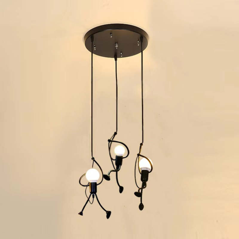 Retro Iron Man Hanglamp