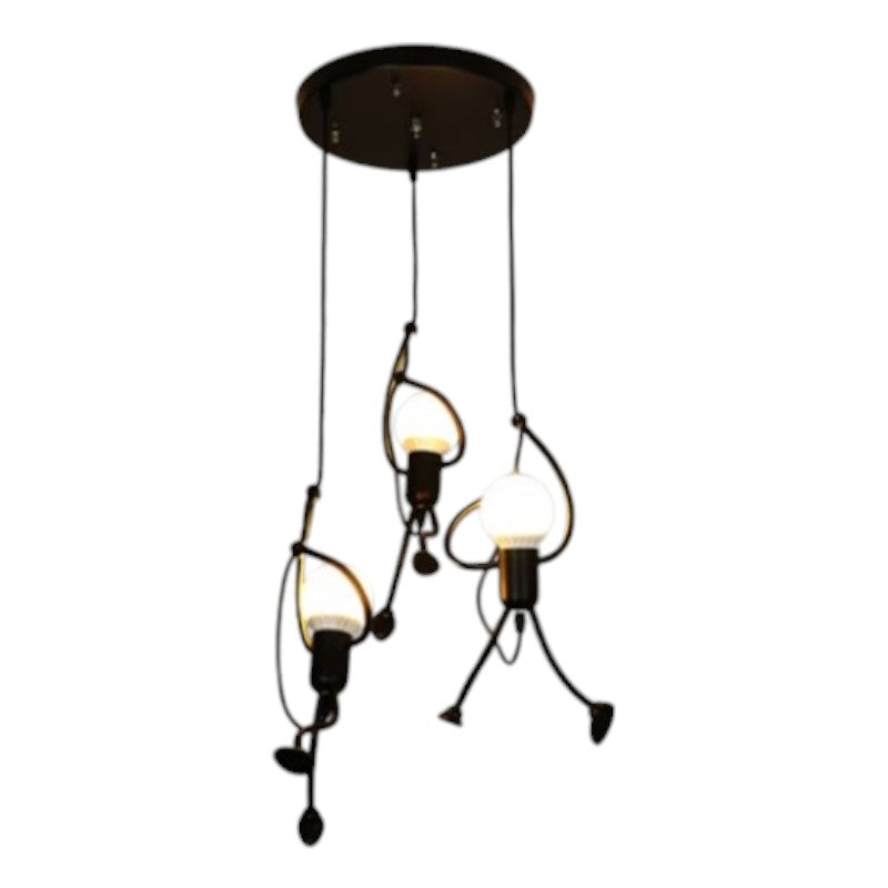 Retro Iron Man Hanglamp