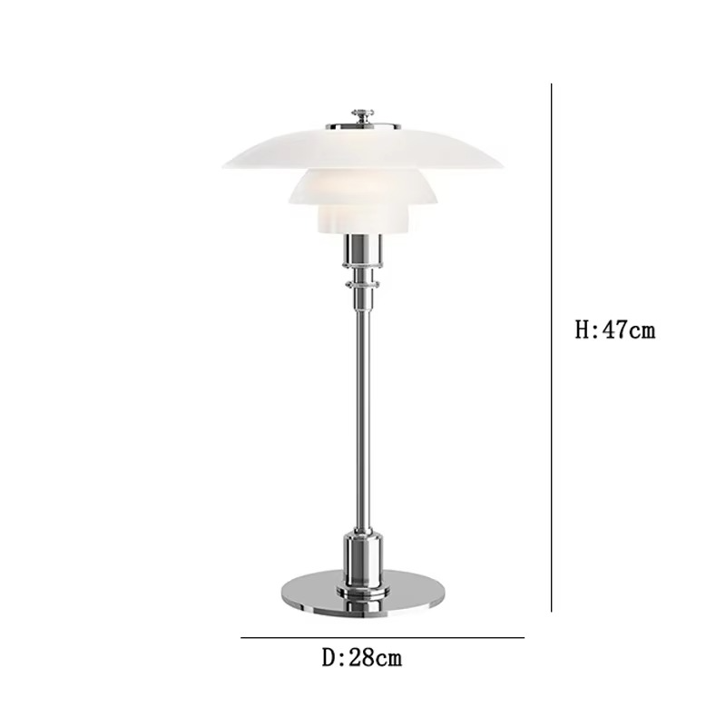 Deense Designer Tafel Lamp
