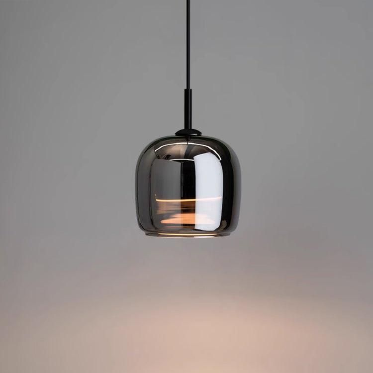 Noordse Zwartglas Hanglamp