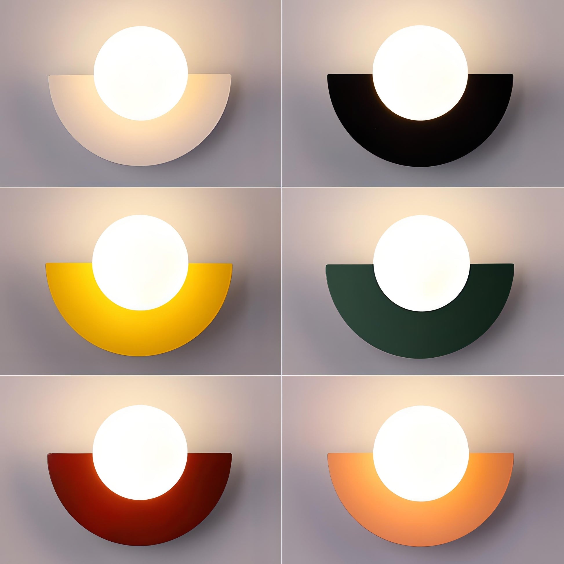 Everest - Noordse Halve Cirkel Wandlamp
