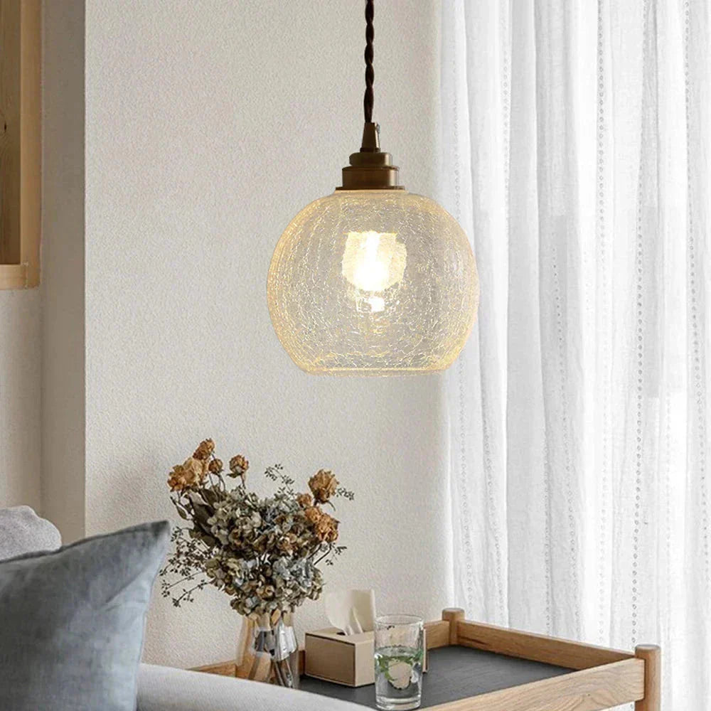 Kristallen Glas Hanglamp