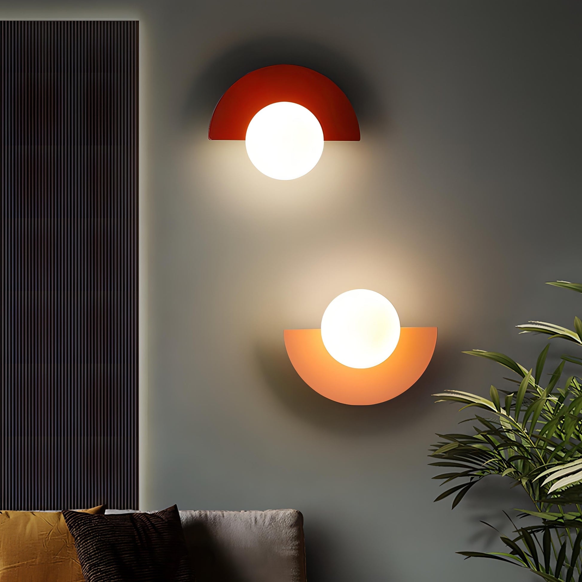 Everest - Noordse Halve Cirkel Wandlamp