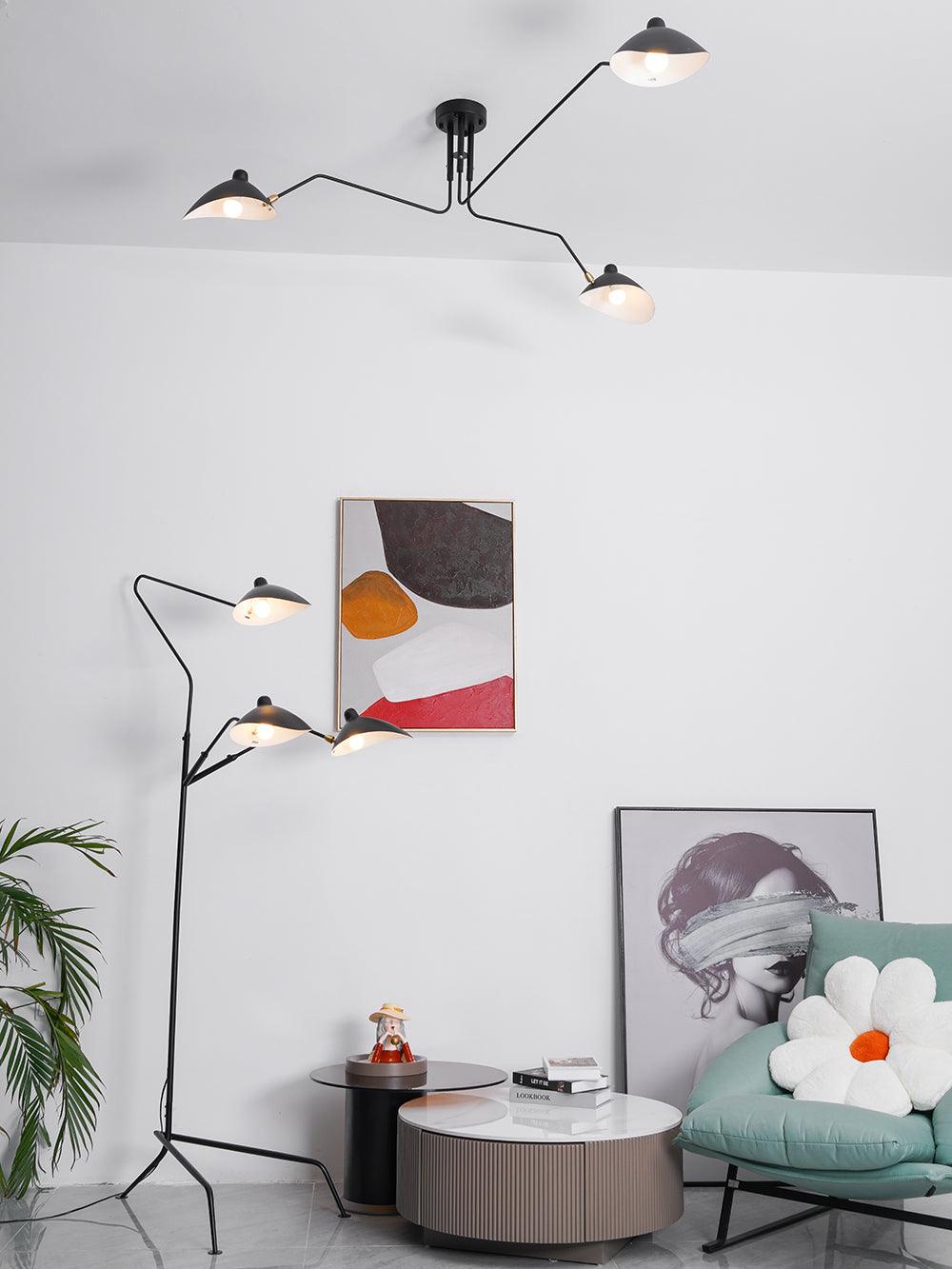 Serge Mouille Plafondlamp A