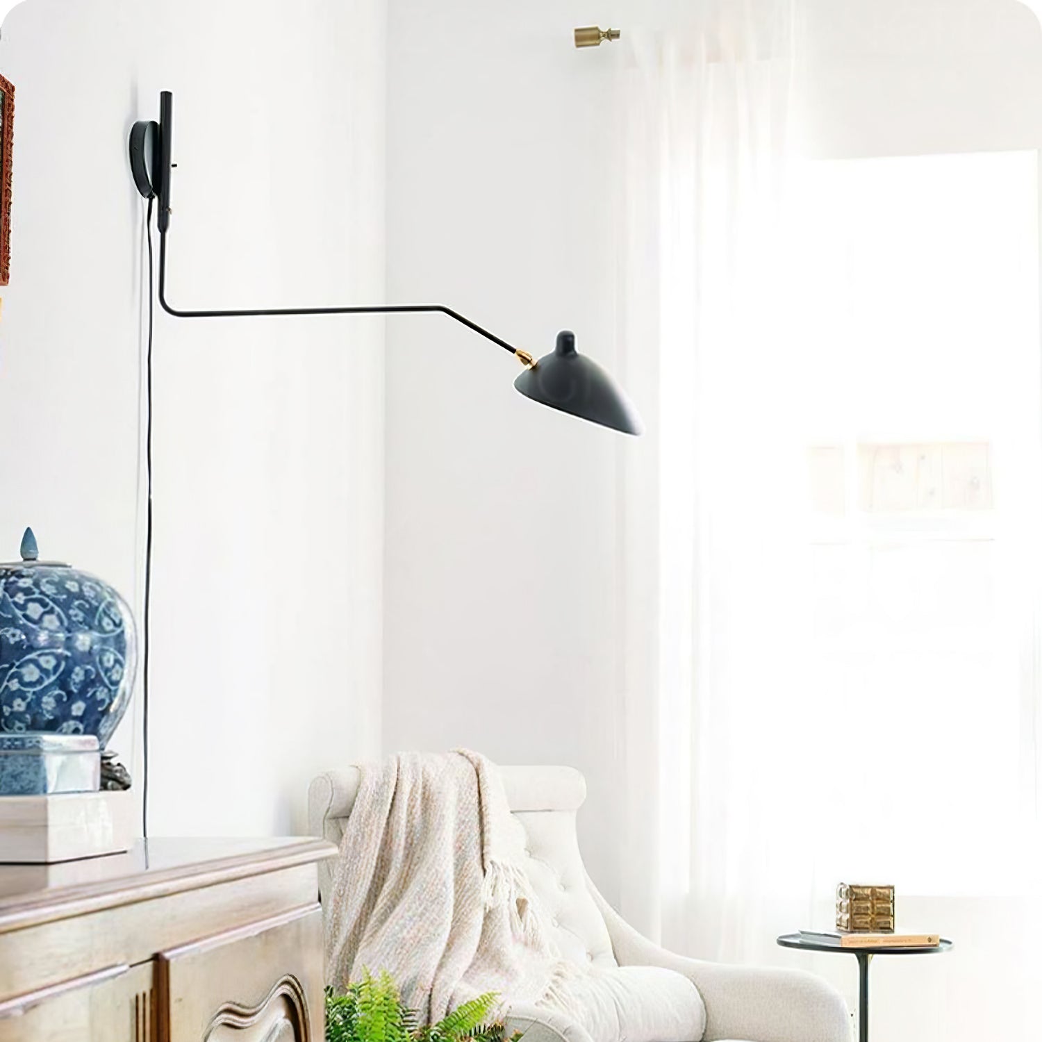 Serge Mouille Wandlamp