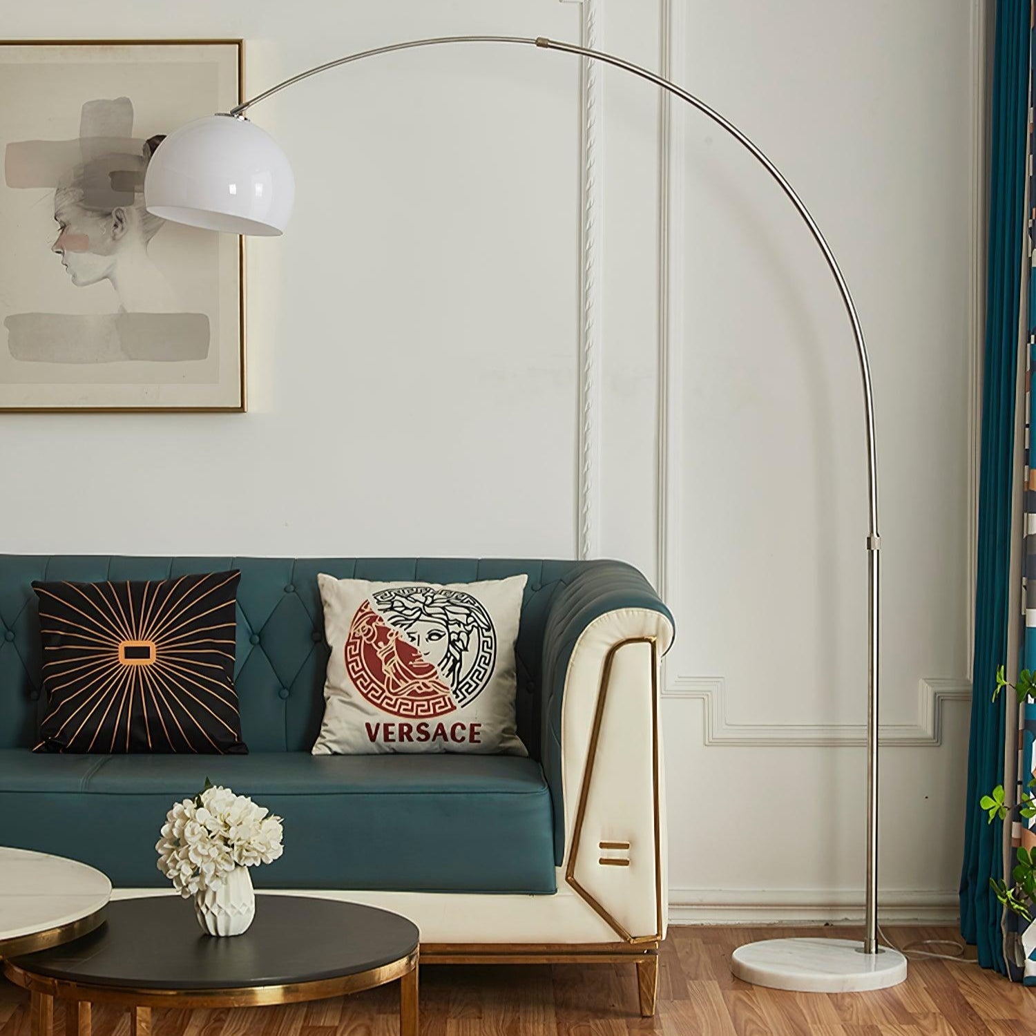 Sneedville Vloerlamp met Boog