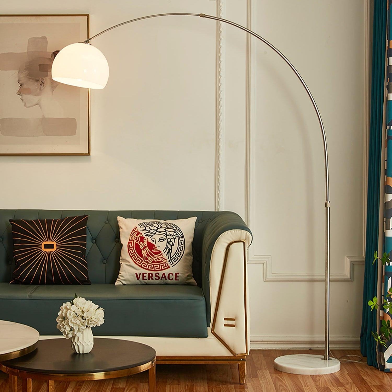 Sneedville Vloerlamp met Boog