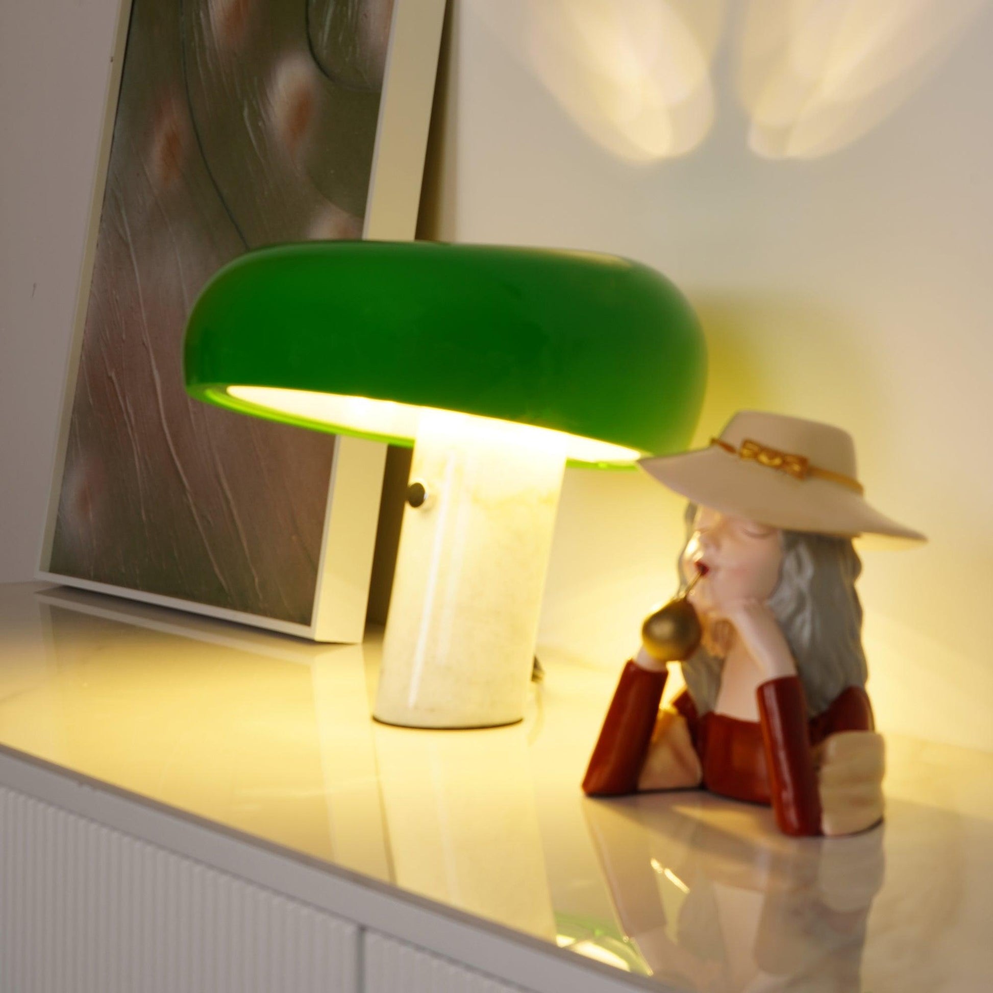 Marmeren Decoratieve Tafellamp