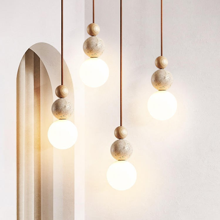Moderne Eenvoudige Stijl Travertijn Hanglamp