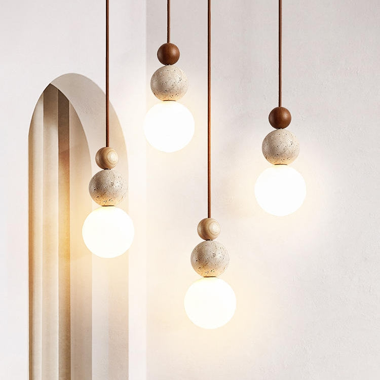 Moderne Eenvoudige Stijl Travertijn Hanglamp