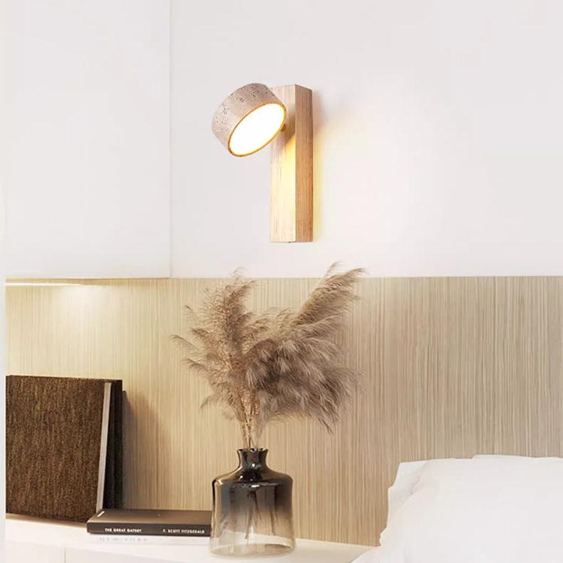 Wabi Sabi Off-white Travertin Wandlamp